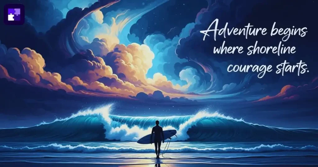 Adventure Beach Captions