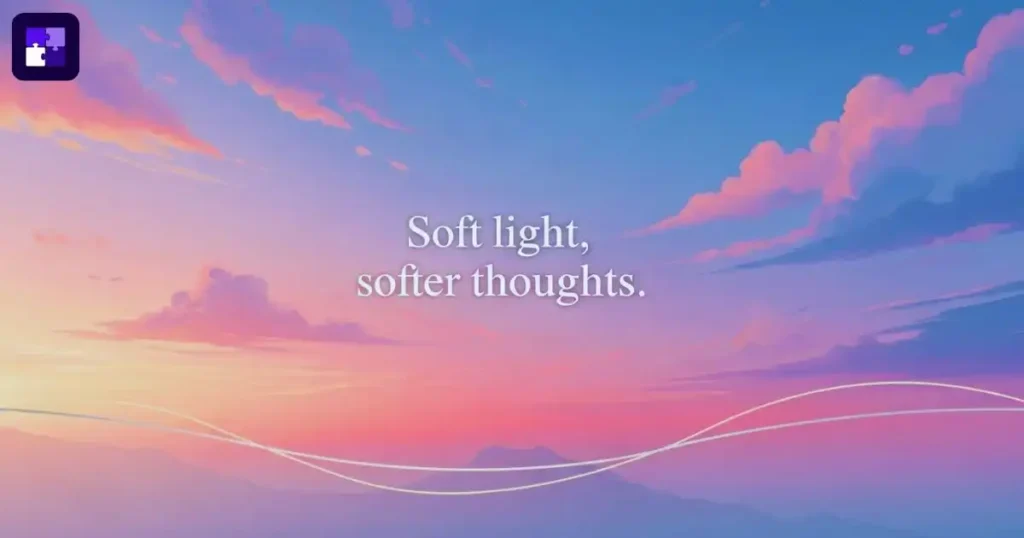 Aesthetic Sunrise Captions