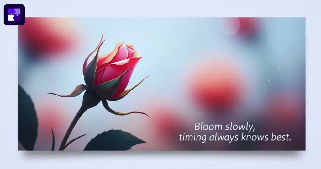 Blooming Flower Quotes About Patience