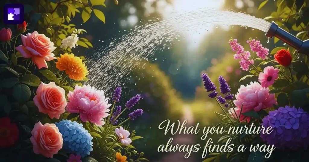 Garden Flower Captions