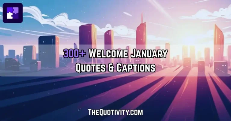 January Quotes