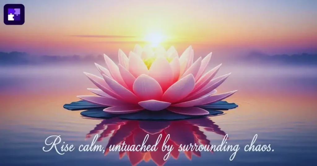 Lotus Flower Quotes About Peace