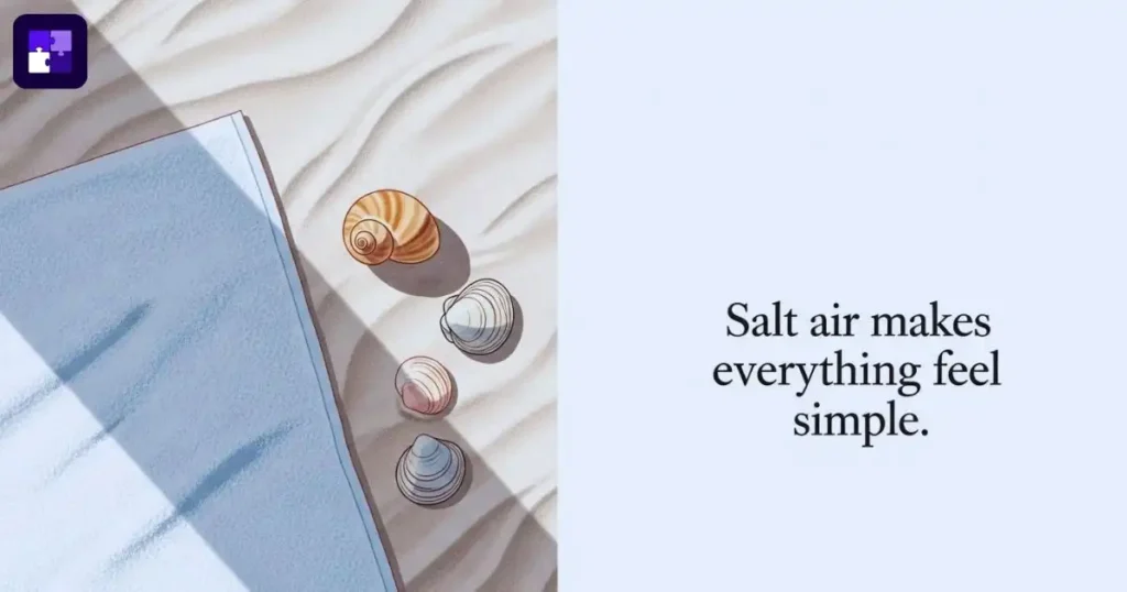 Short Beach Quotes for Instagram Captions