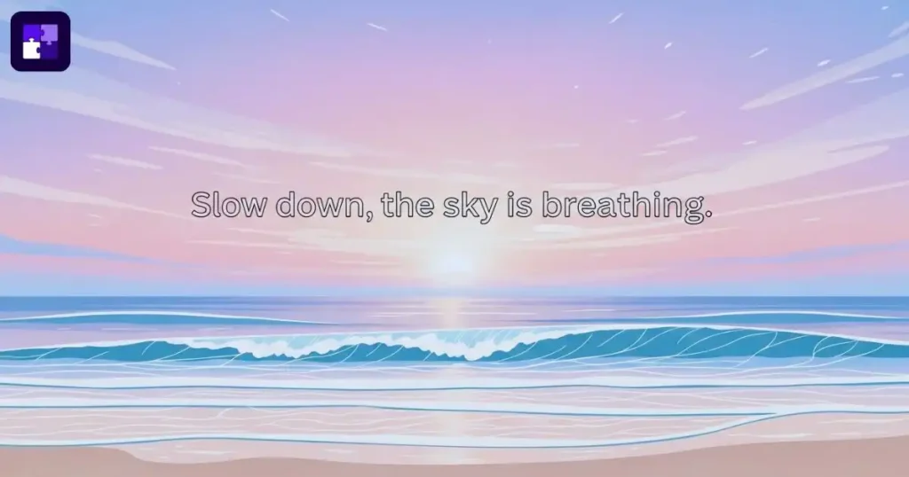 Soft Sunset Quotes for Slow Living Souls