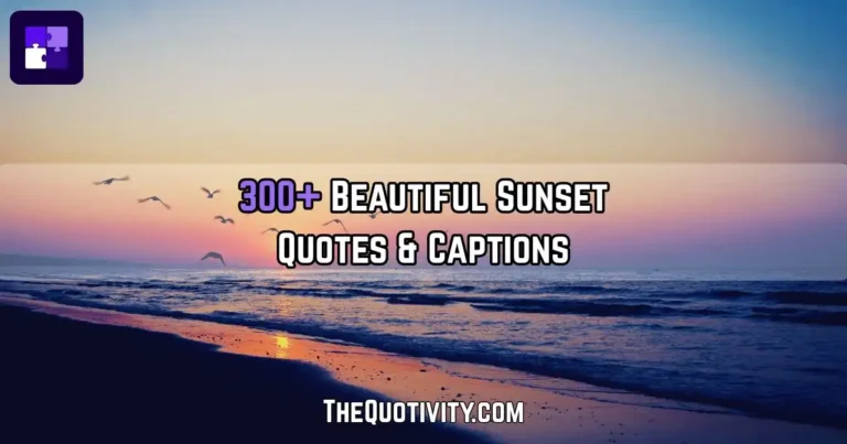 Sunset Quotes