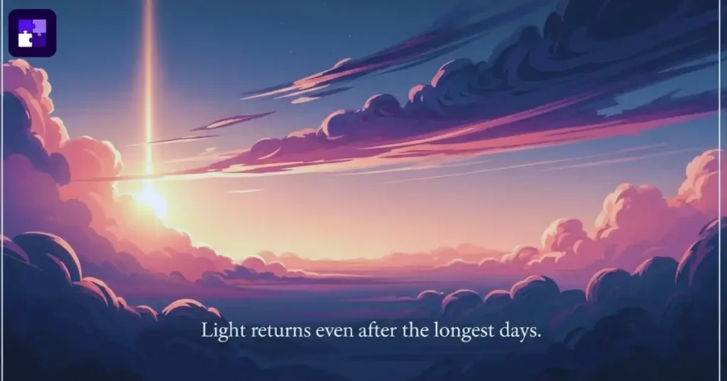 Sunset Quotes About Hope