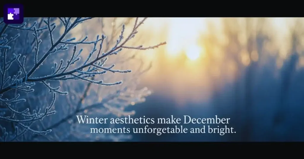 Aesthetic December Captions