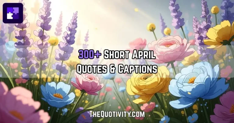 April Quotes
