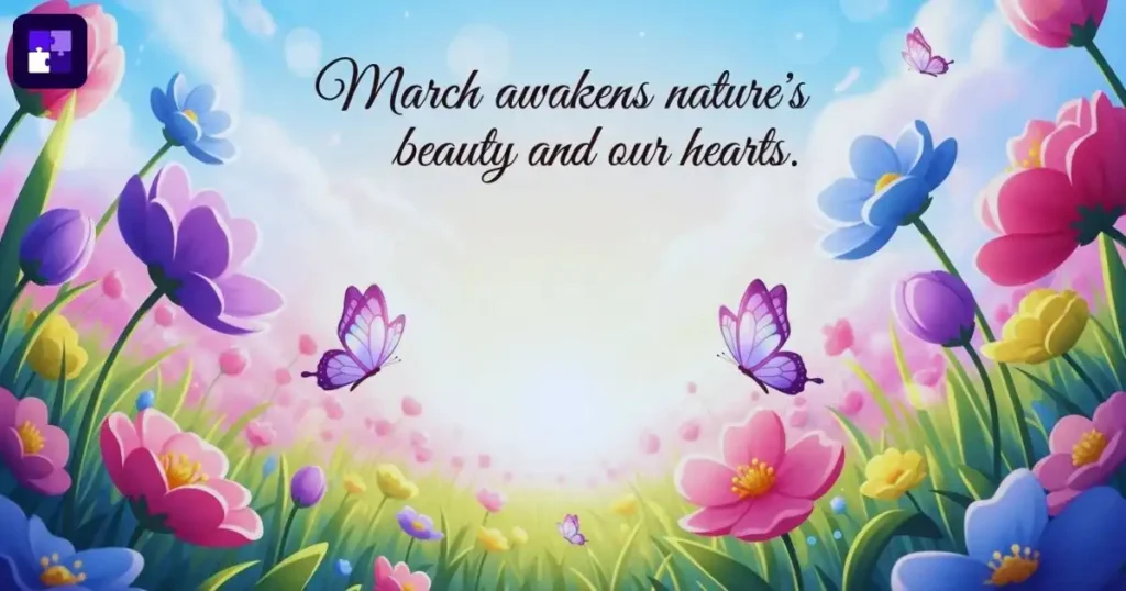 Beautiful March Quotes