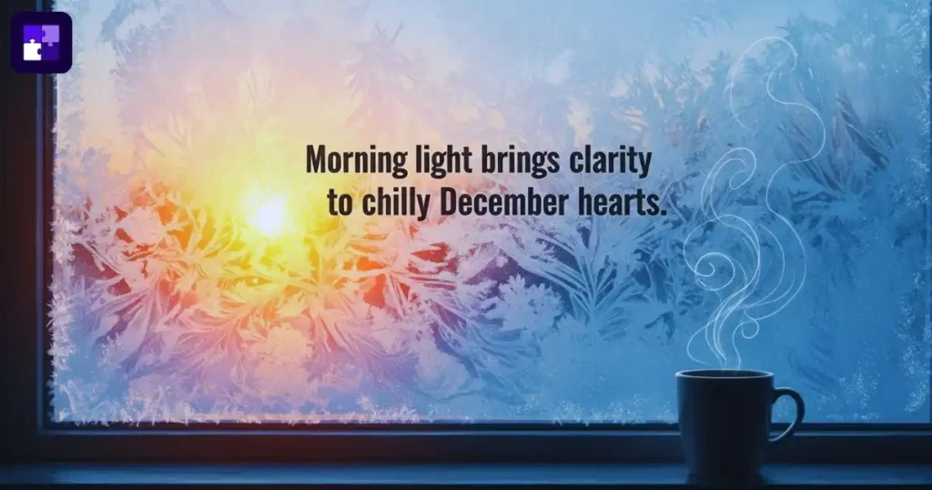 December Morning Quotes