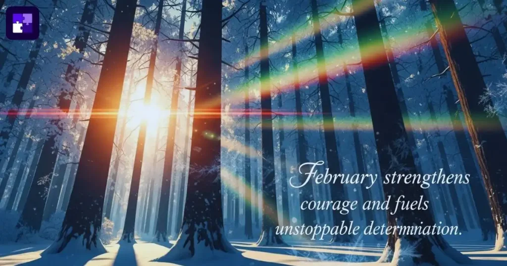Empowering February Sayings