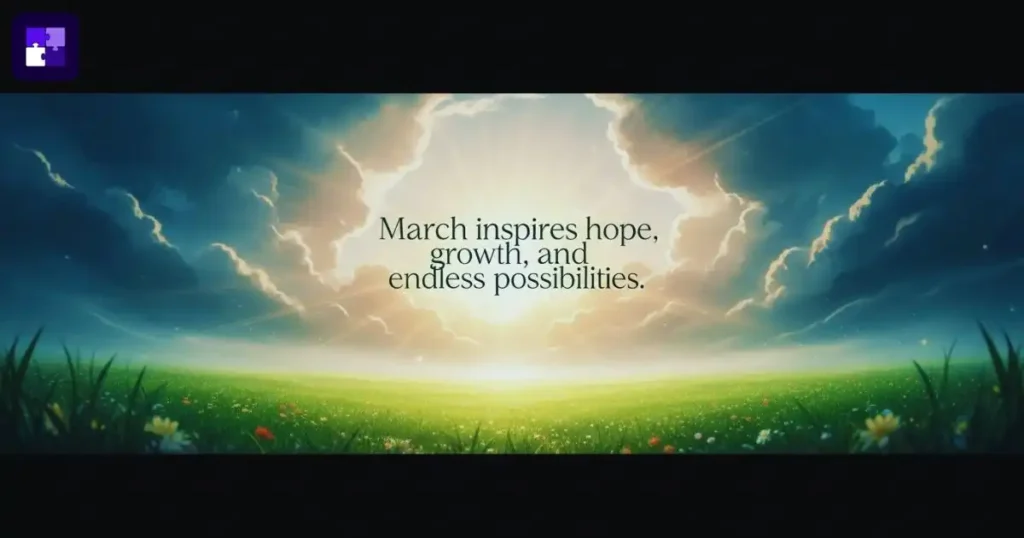 Encouraging March Quotes