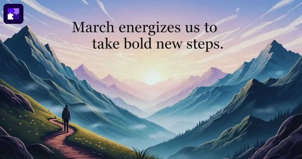 Fresh Energy March Sayings