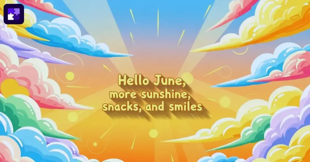 Funny June quotes for kids