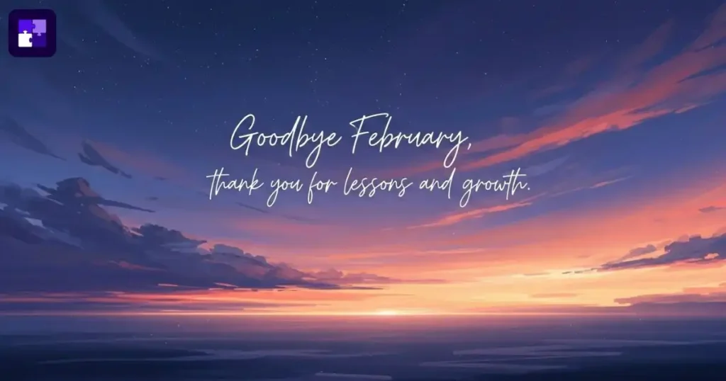 Goodbye February Quotes
