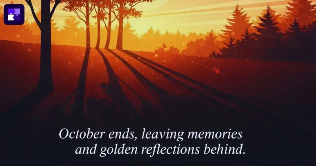 Last Day of October Quotes