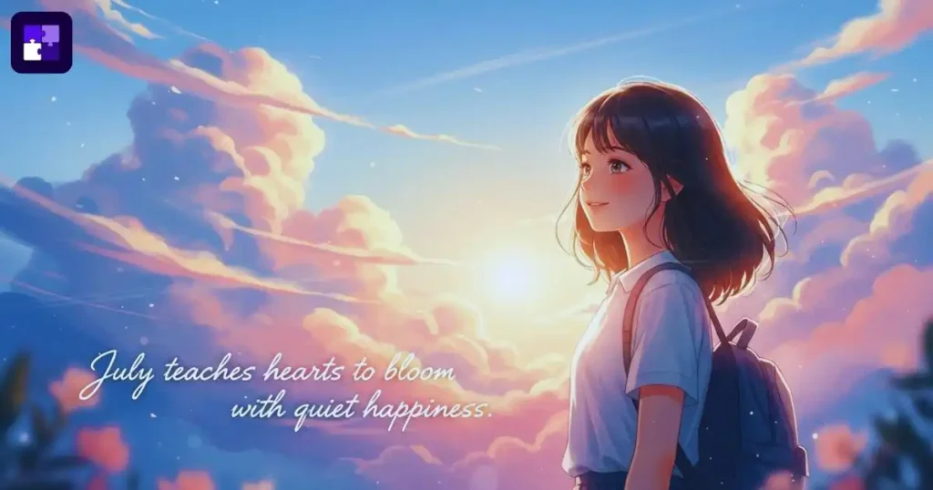 Positive July Quotes