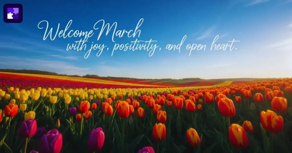 Positive March Sayings