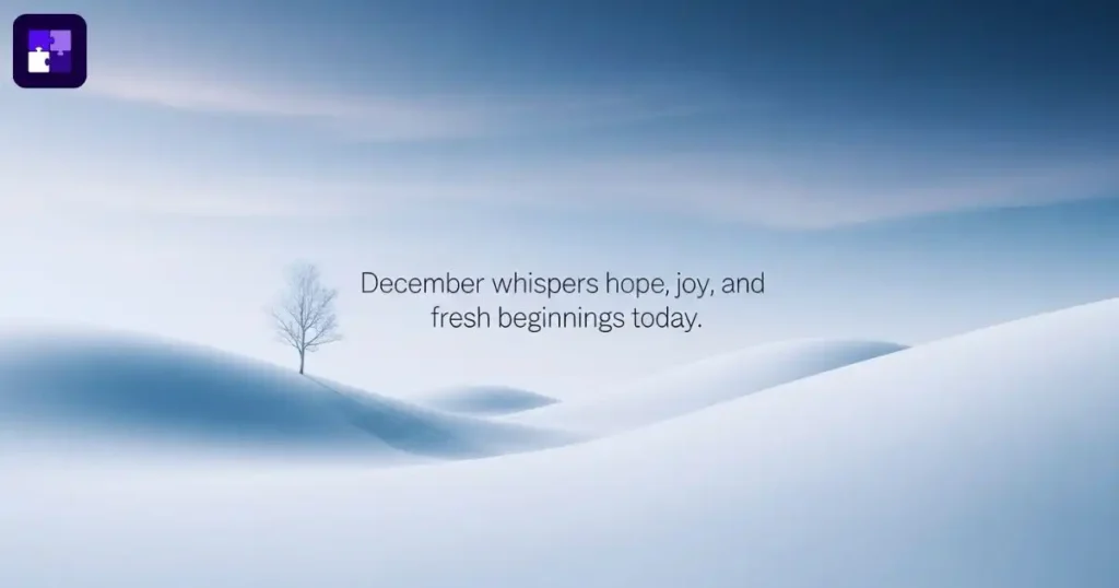 Short December Quotes for Instagram Captions