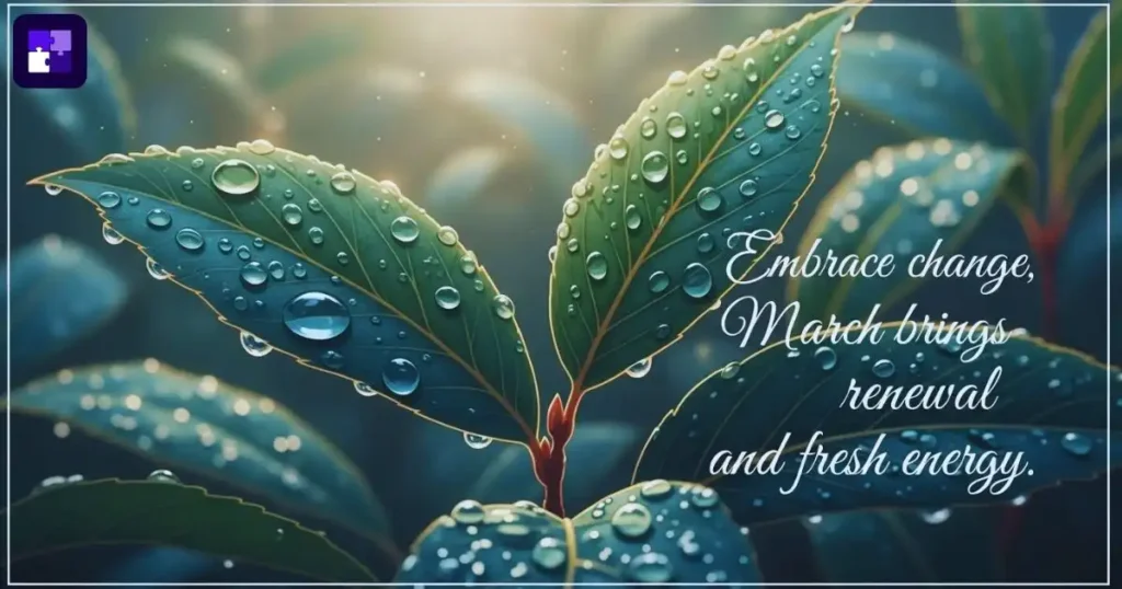 Welcome March Quotes