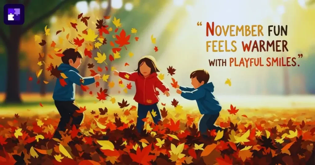 cute November quotes for kids