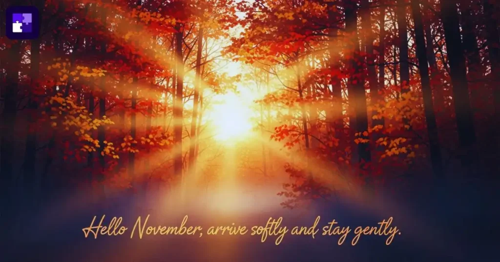 hello november quotes