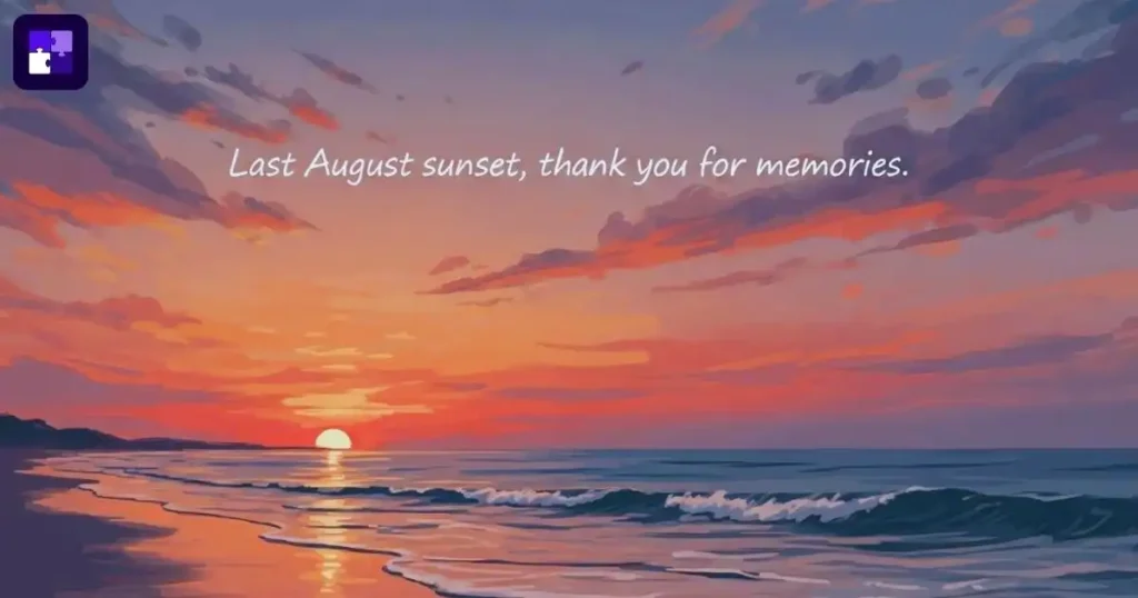 last day of august quotes