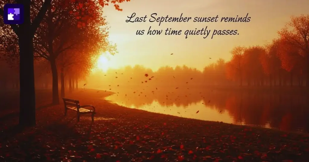 last day of september quotes
