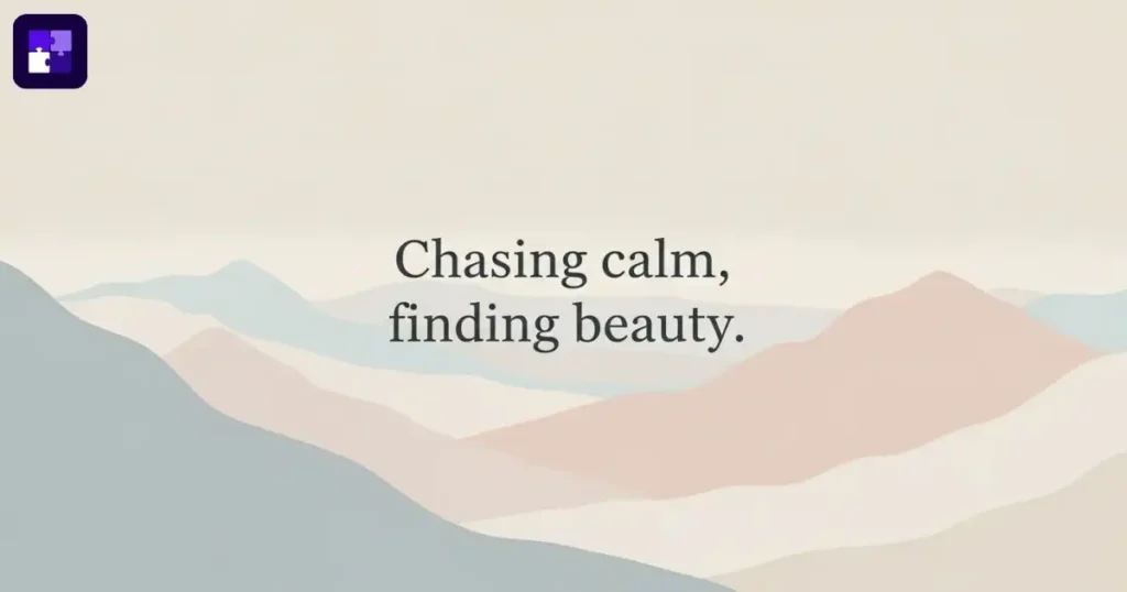 Aesthetic Mountain Captions