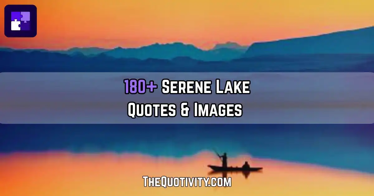 Lake Quotes