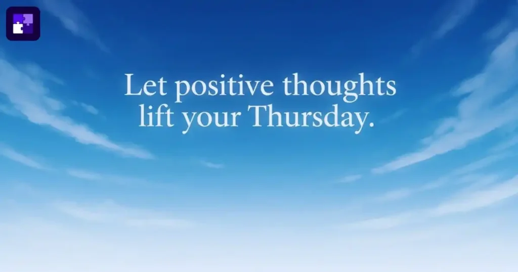 Positive Thursday Quotes